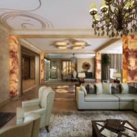 salon cuisine salle à manger design