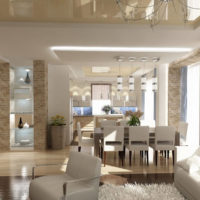 salle à manger chaleureuse