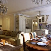 meubles de cuisine de salon