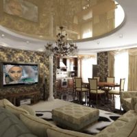 coin repas dans un petit salon