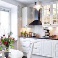 kitchen 3 on 3 white set