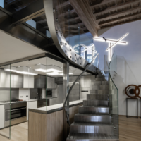 escalier dans une maison privée à l'intérieur