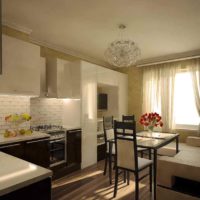 version du style lumineux du salon photo 15 m²