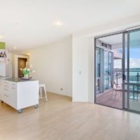 kitchen combined with a balcony photo