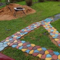 the idea of applying beautiful photo paths