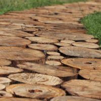 the idea of using beautiful garden paths photo