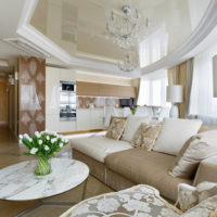 plafond dans le salon idées de décoration