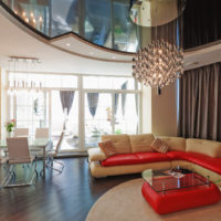 plafond dans le salon