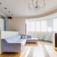 plafond dans le salon suspendu design photo