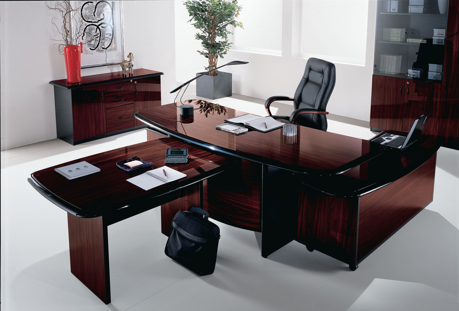 mahogany executive office