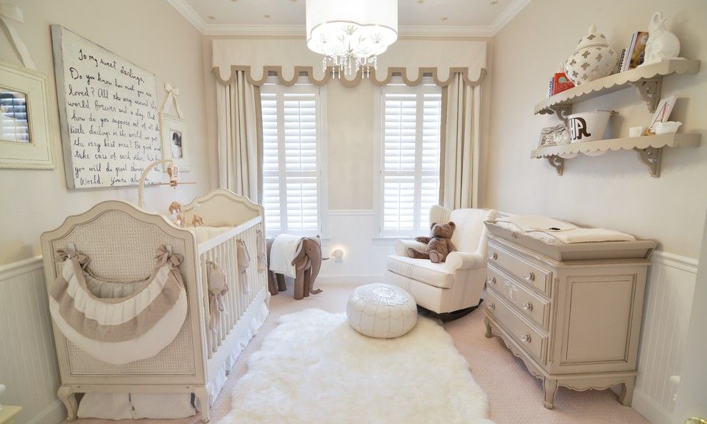 beige kids room
