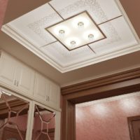Hallway square ceiling light