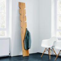 Hanger from the board in the interior of the hallway