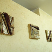 DIY wood waste panel