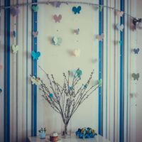 the idea of a beautiful craft for the interior of the apartment photo