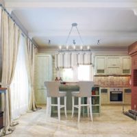 variante d'une photo de design d'intérieur de salle à manger peu commune