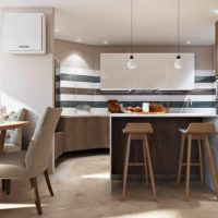 variante d'un projet photo de style de cuisine insolite