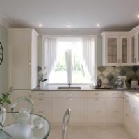 version d'une belle photo de design d'intérieur de cuisine