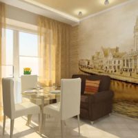 Un exemple d'image de design d'intérieur de cuisine lumineuse