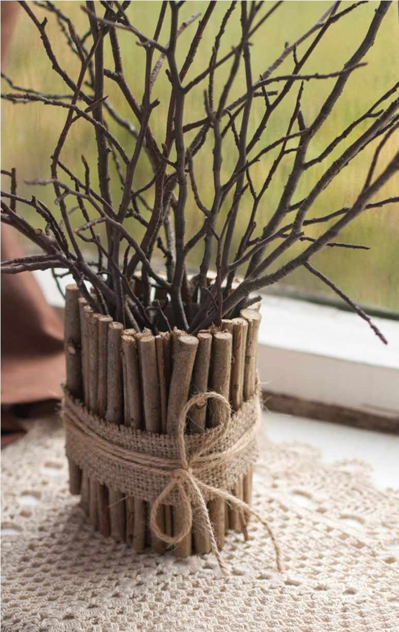 the idea of an unusual craft for apartment decor