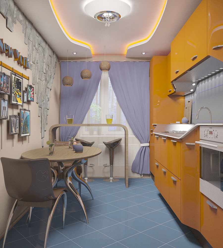 Un exemple de projet de style cuisine