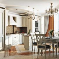 Un exemple de beau projet photo de style cuisine