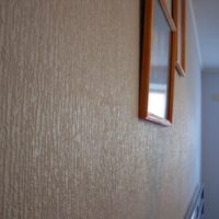 Cullets on the wall of the living room of a country house