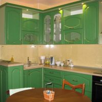 Jeu de direction brillant couleur émeraude