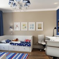 Blue Canvas Curtains