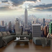 Papier peint avec effet 3D réaliste