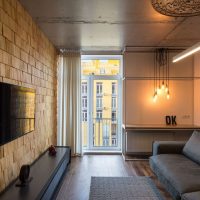 Boiseries pour le mur du salon