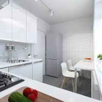 Loft style kitchen design