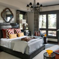 Intérieur de trois chambres à coucher