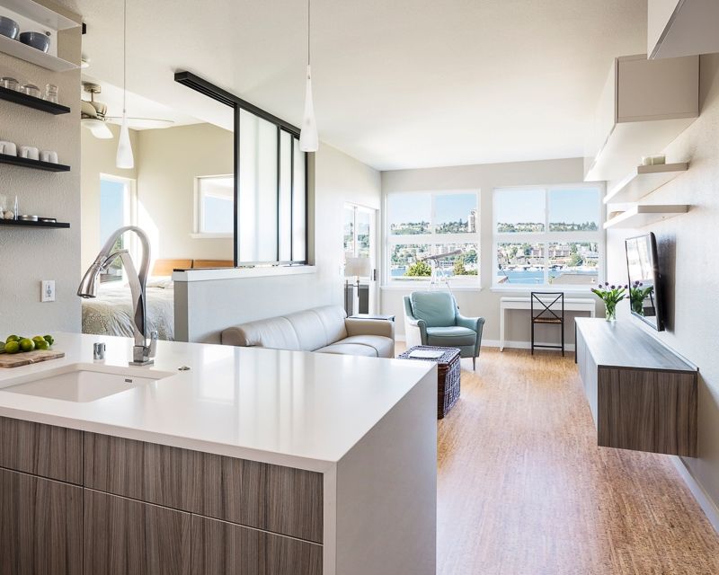 Studio de design aux couleurs vives