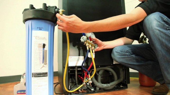 Difficulté à faire le plein du réfrigérateur.