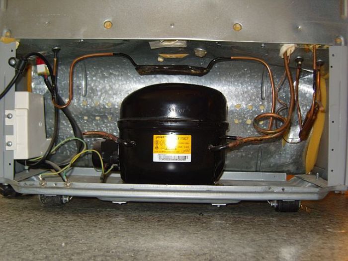 Remplacement du compresseur.