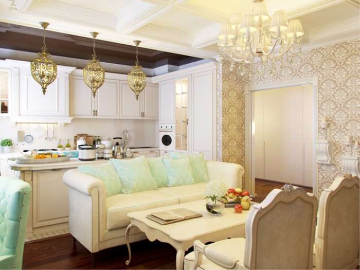 Avantages du salon cuisine.